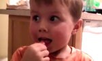Lustiges Video : Saure Süßigkeit