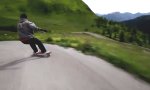 Movie : Mit dem Longboard durch die Alpen