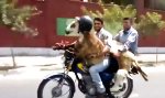 Lustiges Video : Two Men, Two Sheep, One Motorcycle