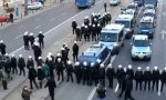 RC-Heli bei Protesten in Warschau