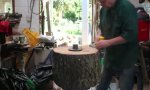 Chilliger Holz-Lampenschirm