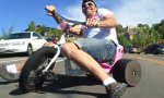 Movie : Trike Downhill Drifting