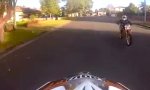 Funny Video : Motocross Biker vs Polizei