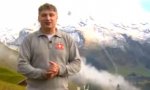 Lustiges Video : Felsenputzer in der Schweiz