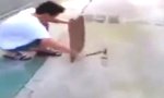 Funny Video : Hammer vs Handybatterie