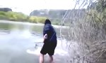 Lustiges Video - Fischen in Russland