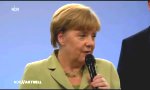 Lustiges Video : Die Streichelkanzlerin