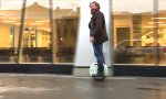 Movie : Airwheel auf eisiger Straße