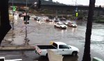 Lustiges Video - Mit dem Lambo durch die Fluten