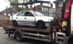 Lustiges Video : Die feine englische Abschlepp-Art