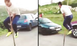 Funny Video : Ich glaub ich geh am Stock