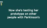 Lustiges Video : Grafikdesignerin mit Parkinson