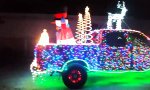 Auto-Weihnachtsschmuck mit 14.000 LEDs