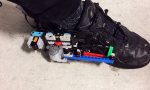 Lustiges Video - Selbstbindende Schuhe mit Lego