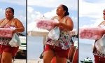 Funny Video : Das Nickerchen am Strand ist vorbei