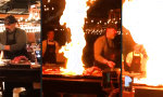 Flambe mit krönendem Abschluss