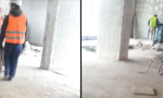 Lustiges Video : Schwund am Bau