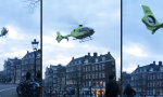 Lustiges Video : Helikopter-Skills in Amsterdam