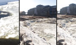 Funny Video : Hotel macht sich auf Eisscholle davon