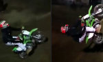 Dirtbike Backflip Slowmo Faceplant