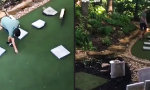 Selfmade Minigolf