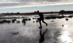 Lustiges Video - Fließender Übergang von fest zu flüssig
