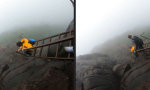 Lustiges Video : Die geheime Treppe zu Harishchandragad