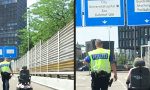 Lustiges Video - Geleitschutz über die Autobahn