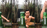 Bier öffnen im Bruce Lee Style