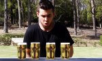 Lustiges Video - Vier Gläser Bier kippen