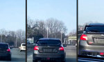 Lustiges Video - Komische Begegnung auf der Schnellstraße