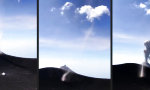 Funny Video - Vulkanausbruch und Mini-Tornado