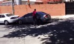 Seltsame Road Rage läuft aus dem Ruder