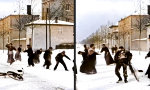 Movie : Schneeballschlacht im Jahre 1896, in Farbe