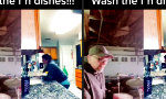 Funny Video - Wash the f#ckin dishes