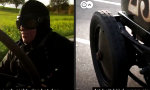 Funny Video : Brachialer Gral (Motor auf Rädern)