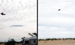 Lustiges Video : Super wie der fliegt, Mann