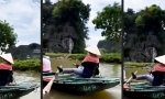 Lustiges Video : Auf dem Wasser radeln