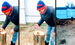 Funny Video : Dynamit-Fischer ist am Frieren