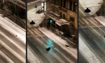 Lustiges Video : Selbst der Zebrastreifen hilft nichts