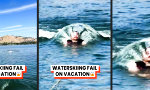 Funny Video : Unterwasser-Ski