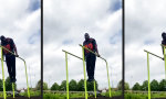 Lustiges Video : Eiprägsamer Abgang