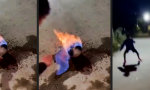 Lustiges Video : Was für ein Feuerball, Junge