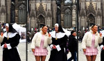 Funny Video : Nonne mit klarer Mission