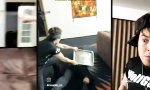 Lustiges Video - Licht aus, Schaden an